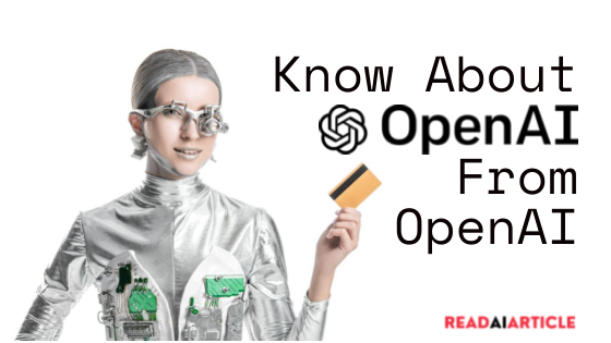 Know About Openai From Openai Know About Openai From Openai